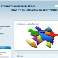 Dövlət Şəhərsalma və Arxitektura Komitəsinin www.arx.gov.az domen adlı İnternet saytının monitorinqinin yekunu /İCMAL/