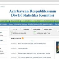Dövlət Statistika Komitəsinin www.stat.gov.az domen adlı İnternet saytının monitorinqinin yekunu /İCMAL/