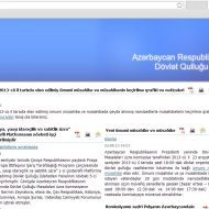 Azərbaycan Respublikasının Prezidenti yanında Dövlət Qulluğu Məsələləri üzrə Komissiyasının www.csc.gov.az.domen adlı İnternet saytının monitorinqinin yekunu /İCMAL/