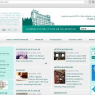 Azərbaycan Respublikası Milli Elmlər Akademiyasının www.scince.gov.az domen adlı İnternet saytının monitorinqinin yekunu /İCMAL/