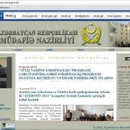 Azərbaycan Respublikası Müdafiə Nazirliyinin www.mod.gov.az domen adlı İnternet saytının monitorinqinin yekunu /İCMAL/
