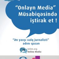 Jurnalistlərin peşəkarlığının artırılmasına kömək məqsədilə Təlimlərə start verilir