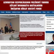 Azərbaycan Respublikası Prezidenti yanında Kütləvi İnformasiya Vasitələrinin İnkişafına Dövlət Dəstəyi Fondunun rəsmi İnternet resursu: kivdf.gov.az domen adlı İnternet saytının monitorinqinin yekunu /İCMAL/