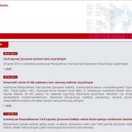 Azərbaycan Respublikası Tarif Şurasının www.tariffcouncil.gov.az domen adlı İnternet saytının monitorinqinin yekunu /İCMAL/